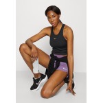 Kobiety T SHIRT TOP | Nike Performance ONE LUXE - Top - black/metallic gold/czarny - QE38935