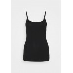 Kobiety T SHIRT TOP | Anna Field 2 PACK - Top - black/mottled light grey/czarny - QB31792