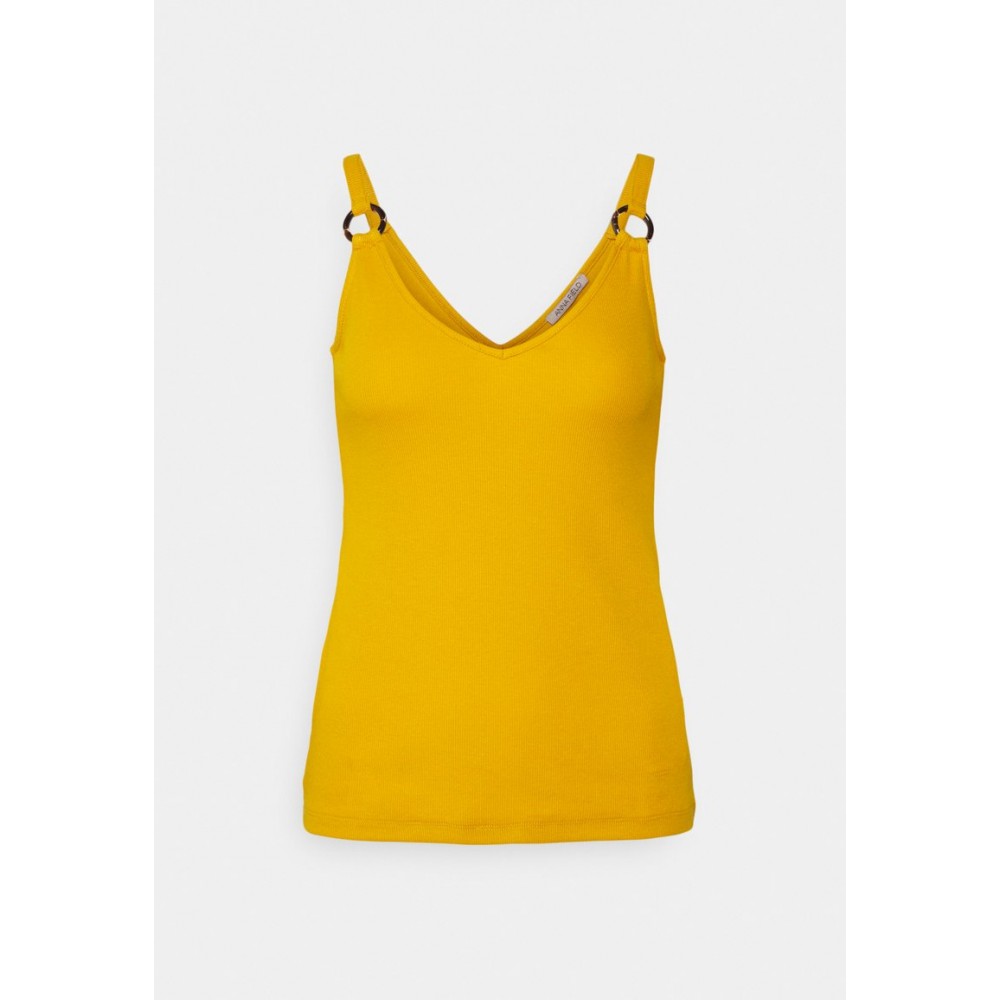 Kobiety T SHIRT TOP | Anna Field Top - dark yellow/ciemnożółty - KC55384