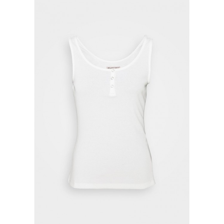 Kobiety T SHIRT TOP | Anna Field Top - white/biały - QY11057