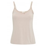 Kobiety T SHIRT TOP | Cream LISE SINGLET - Top - beige/beżowy - JE64727