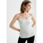 Kobiety T SHIRT TOP | DeFacto Fit 2PACK - Top - grey/szary - HG22433