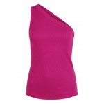 Kobiety T SHIRT TOP | Eksept by Shoeby ASYMMETRIC - Top - pink/różowy - KQ67943