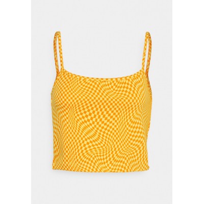 Kobiety T_SHIRT_TOP | Even&Odd Petite Top - orange/yellow/pomarańczowy - OG28346