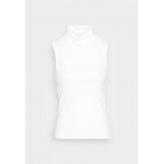 Kobiety T SHIRT TOP | Gestuz DREW ROLLNECK - Top - bright white/biały - SX56066