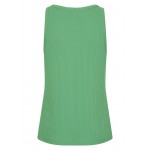 Kobiety T SHIRT TOP | My Essential Wardrobe KATEMW - Top - jelly green/ciemnozielony - EE07614