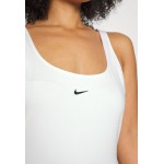 Kobiety T SHIRT TOP | Nike Sportswear CAMI TANK PLUS - Top - white/black/biały - DU68935