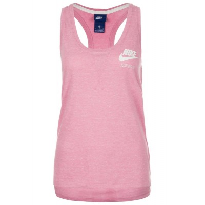 Kobiety T_SHIRT_TOP | Nike Sportswear GYM VINTAGE  - Top - rose/jasnoróżowy melanż - CL61786