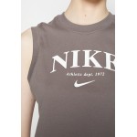 Kobiety T SHIRT TOP | Nike Sportswear TANK - Top - cave stone/white/brązowy - XS01661