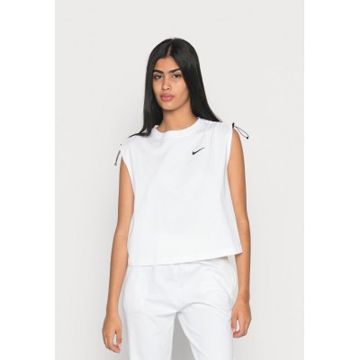 Kobiety T_SHIRT_TOP | Nike Sportswear Top - white/black/biały - MB39809