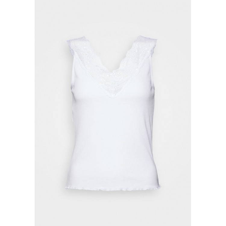 Kobiety T SHIRT TOP | ONLY Petite ONLOLIVIA MIX - Top - bright white/biały - FY87425