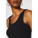 Kobiety T SHIRT TOP | Pieces PCKITTE - Top - black/czarny - FT55998