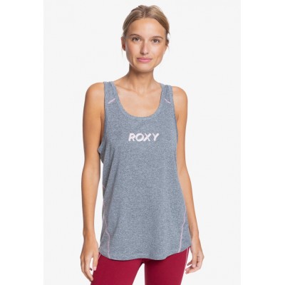 Kobiety T_SHIRT_TOP | Roxy KEEPS ME GOING - Top - anthracite/antracytowy - XJ06966