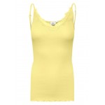 Kobiety T SHIRT TOP | Saint Tropez MAYASZ STRAP - Top - yellow/żółty - PI27188