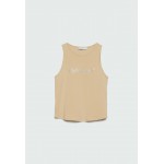 Kobiety T SHIRT TOP | Stradivarius Top - beige/beżowy - IF55891
