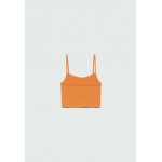 Kobiety T SHIRT TOP | Stradivarius Top - orange/pomarańczowy - SX36626