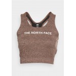 Kobiety T SHIRT TOP | The North Face TANKLETTE - Top - rose dawn black heather / tnf black/jasnoróżowy - ME07789