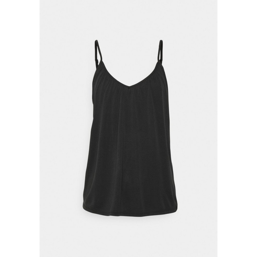 Kobiety T SHIRT TOP | Vero Moda Tall VMFILLI SINGLET - Top - black/czarny - ZL27642
