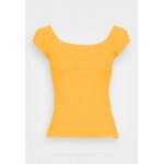 Kobiety T SHIRT TOP | Zign REDEZIGN - Top - dark yellow/ciemnożółty - WB48148