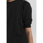 Kobiety PULLOVER | ICHI IHYARLET SW - T-shirt basic - black/czarny - AN14892