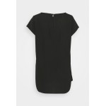 Kobiety SHIRT | ONLY Tall ONLNOVA LUX SOLID - T-shirt basic - black/czarny - YC20434