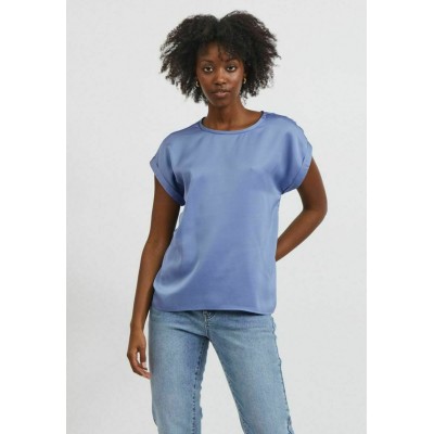 Kobiety SHIRT | Vila VIELLETTE NOOS - T-shirt z nadrukiem - english manor/niebieski - AL13999