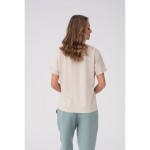 Kobiety T SHIRT TOP | Anataka T-shirt z nadrukiem - bez/beżowy - OG26933