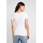 Kobiety T SHIRT TOP | Anna Field 3 PACK - T-shirt basic - white/black/dark grey/biały - MW55378