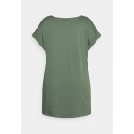 Kobiety T SHIRT TOP | Anna Field Curvy T-shirt basic - green/zielony - FT85927