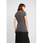 Kobiety T SHIRT TOP | Anna Field MAMA 2 PACK - T-shirt basic - dark gray/black/ciemnoszary - JV37842