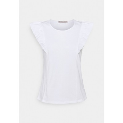Kobiety T_SHIRT_TOP | Anna Field T-shirt basic - white/biały - WD53886