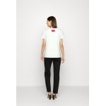 Kobiety T SHIRT TOP | Armani Exchange T-shirt z nadrukiem - optic white/biały - JO58049