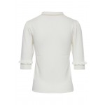 Kobiety T SHIRT TOP | Atelier Rêve IRBLAISE - T-shirt z nadrukiem - cloud dancer/biały - SB65868