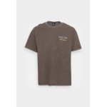Kobiety T SHIRT TOP | BDG Urban Outfitters GARDEN STATE TEE - T-shirt z nadrukiem - chocolate/brązowy - QG11722