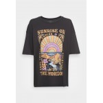 Kobiety T SHIRT TOP | Billabong ON THE HORIZON - T-shirt z nadrukiem - off black/czarny - KV89020