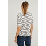 Kobiety T SHIRT TOP | C&A T-shirt z nadrukiem - white/biały - MO34715