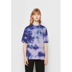 Kobiety T SHIRT TOP | Carhartt WIP ZONK - T-shirt z nadrukiem - razzmic/soft lavender/black/niebieski - CR81509