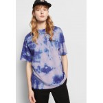 Kobiety T SHIRT TOP | Carhartt WIP ZONK - T-shirt z nadrukiem - razzmic/soft lavender/black/niebieski - CR81509