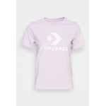 Kobiety T SHIRT TOP | Converse STAR CHEVRON LOGO - T-shirt z nadrukiem - pale amethyst/różowy - TJ78106