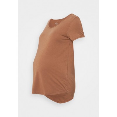 Kobiety T_SHIRT_TOP | Cotton On Body MATERNITY GYM TEE - T-shirt basic - toasted hazelnut/jasnobrązowy - BJ60043