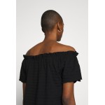 Kobiety T SHIRT TOP | Cream TORI - T-shirt basic - pitch black/czarny - GH28520