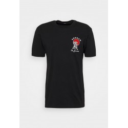 Kobiety T_SHIRT_TOP | Denham SMALL TIGER UNISEX - T-shirt z nadrukiem - black/czarny - WT02911