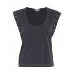 Kobiety T SHIRT TOP | Desires JAIMI - T-shirt z nadrukiem - grey acid wash/szary - WJ17965