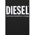 Kobiety T SHIRT TOP | Diesel SILY LOGO - T-shirt z nadrukiem - schwarz/czarny - NV54937