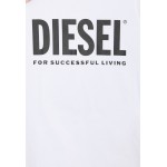Kobiety T SHIRT TOP | Diesel SILY LOGO - T-shirt z nadrukiem - white/biały - EP88885