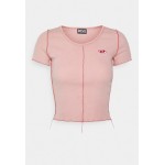 Kobiety T SHIRT TOP | Diesel T-shirt basic - pink/jasnoróżowy - TO34789