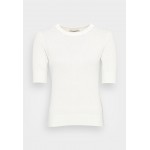 Kobiety T SHIRT TOP | edc by Esprit SHORT SLEEVE - T-shirt basic - white/mleczny - CT41106