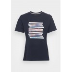 Kobiety T SHIRT TOP | edc by Esprit TEE - T-shirt z nadrukiem - navy/granatowy - ZU18835