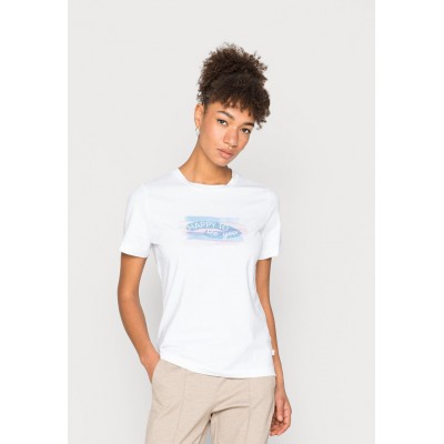 Kobiety T_SHIRT_TOP | edc by Esprit TEE - T-shirt z nadrukiem - white/biały - GD78993