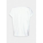 Kobiety T SHIRT TOP | edc by Esprit TEE - T-shirt z nadrukiem - white/biały - NQ74781